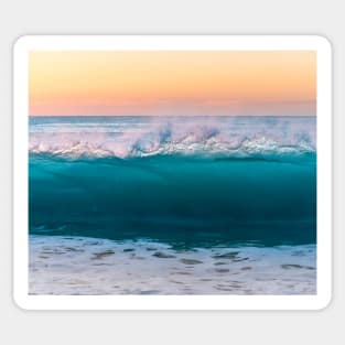 Blue ocean waves Sticker